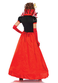 Queen of Hearts Deluxe Women's Costume Back