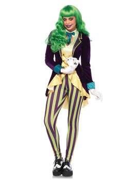 Wicked Trickster Ladies' Joker Costume