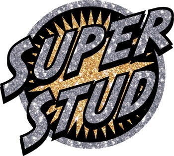 Super Stud Heat Transfer Patch