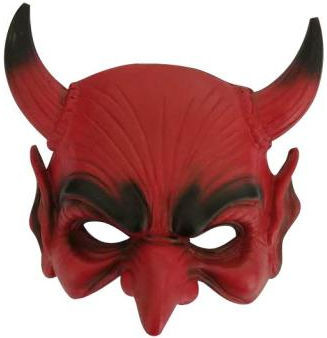 Supersoft Devil Half Face Mask