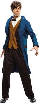 Fantastic Beasts Newt Scamander Dlx Costume | Fantastc Beasts and Where to Find Them | Mens Costumes