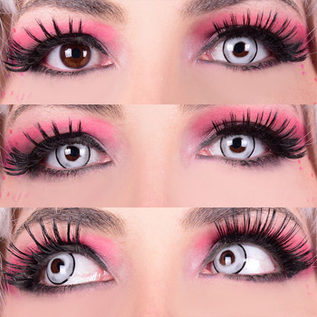 Ghost | Costume Contacts | Primal Contact Lenses