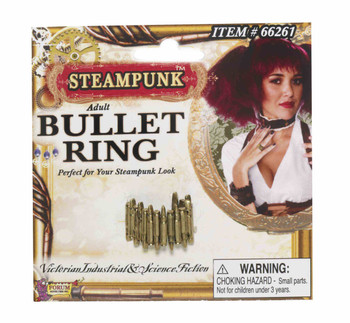 Bullet Ring Steampunk | Steampunk | Accessories