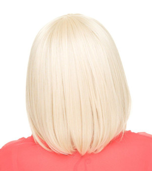 Rockstar Cosplay Straight Bob Blonde Wig