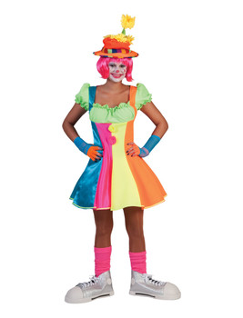 Ladies Silly Billy Clown Costume