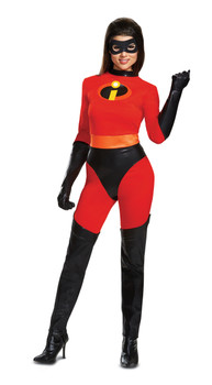 Womens Incredibles 2 Mrs. Incredible Costume (Without Skirt)