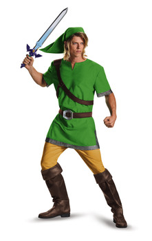 Mens The Legend Of Zelda Link Standard Costume
