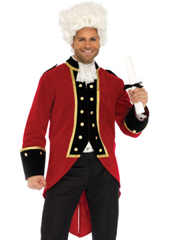 Velvet Regency 18th Century Coat Costume LG