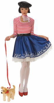 Girls French Mademoiselle Costume
