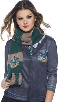 HP Slytherin Warm Knitted Scarf | Harry Potter | Accessories