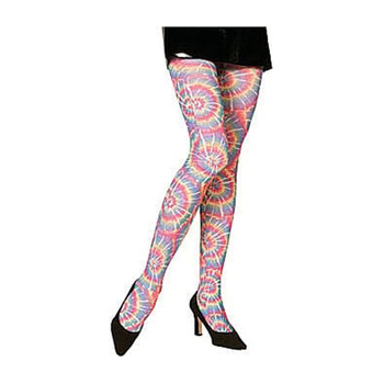 Tie-Dye Rainbow Tights