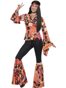 70s Willow the Hippie Plus Size Costume | 1970s | Womens Costumes
