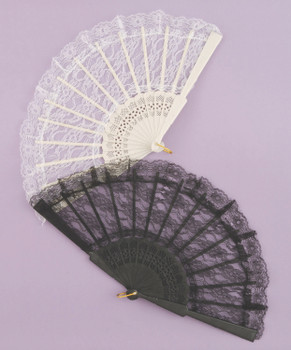 Lace Victorian Fan | Victorian | Accessories