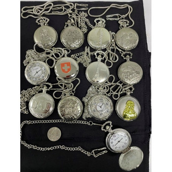 Silver Assorted Pocket Watch | Victorian | Accessories