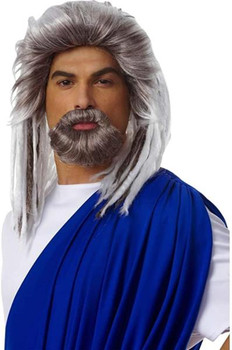 King Of The Sea Neptune or Poseidon Wig and Beard | Mythology | Character Wigs