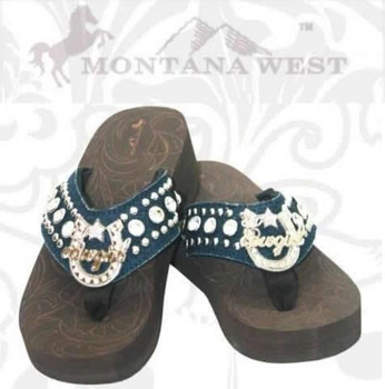 Cowgirl Flip Flops | Footwear | Costume Footwear