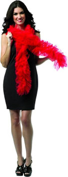 Ruffled Boa Red | Accessories | Accessories