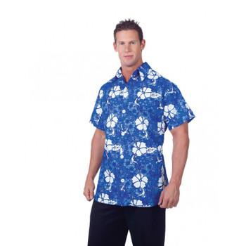 Blue Hawaiian Shirt - Plus Size