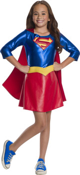 Children's DC Super Hero Girls Deluxe Supergirl Costume