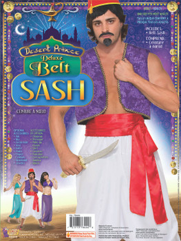 Desert Prince Aladdin Red Sash