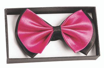 Bowtie In A Box Black & Hot Pink