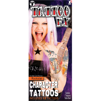 Rockstar Tattoo FX | Tinsley | Temporary Tattoos | Makeup