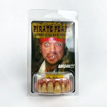Billy Bob Pirate Pearl Teeth | Fake Teeth | Prosthetics | Applications and Prosthetics