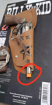 Billy the Kid Western Revolver and Holster | Western | Props and Play Weapons