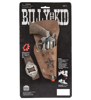 Billy the Kid Western Revolver and Holster Cap Gun | Western | Props and Play Weapons