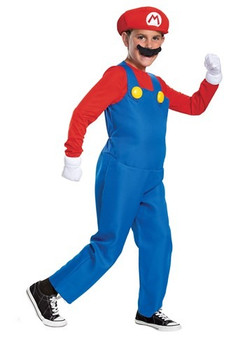 Mario 2019 Deluxe Costume | Super Mario Bros | Childrens Costumes