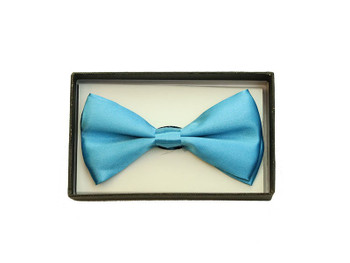 Bowtie In A Box Light Blue at the Costume Shoppe