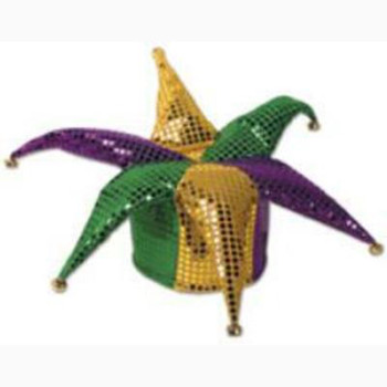 Glitz'n Jester Mardi Gras Hat | Mardi Gras | Hats and Headpieces