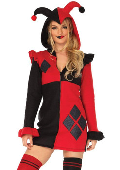 Adult Harlequinn Cozy Costumeat the Costume Shoppe