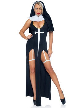 Sultry Sinner Nun Costume | Nuns | Womens Costumes