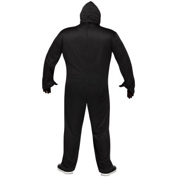 Fade In and Out Skeleton Phantom Plus Size Costume | Horror | Mens Costumes