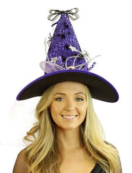 Purple Witch Hat | Halloween | Hats and Headpieces