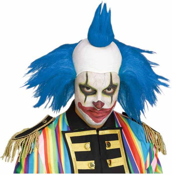 Creepy Blue Spiked Clown Wig | Circus | Wigs and Hair Pieces