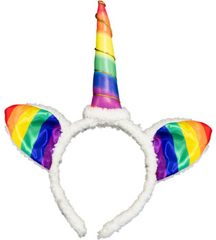 Rainbow Unicorn Headpiece | Mythical Creatures | Hats and Headpieces
