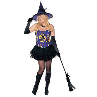 Sexy Pin Up Witch Costume | Halloween | Womens Costumes