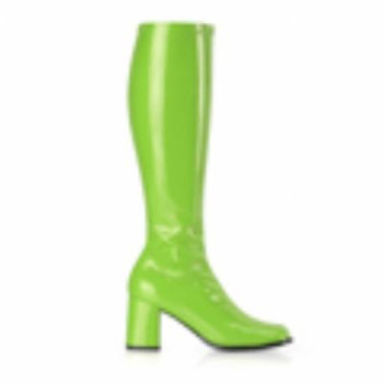 60s GoGo Boots Lime Green | 1960s | Costume Footwear
