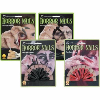 Rubber Horror Nails | Rubies | Makeup