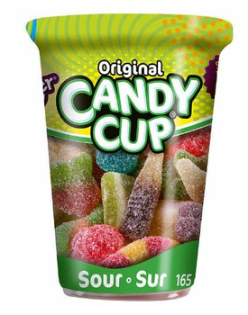 Sour Gummy Candy Cup 165g | Candy | Consumable Items