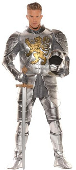 Medieval Knight in Shining Armour Plus Size Costume | Medieval | Mens Costumes