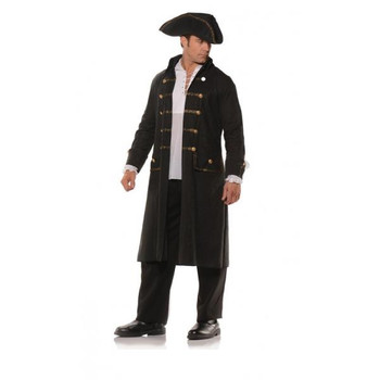Black Pirate Coat and Hat Set | Pirates | Mens Costumes