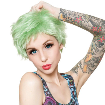 Sassi Short Dark Mint | Heat Styleable Anime Wig | Rockstar Wigs