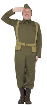 Private WWII Costume | Historical Figures | Mens Costumes