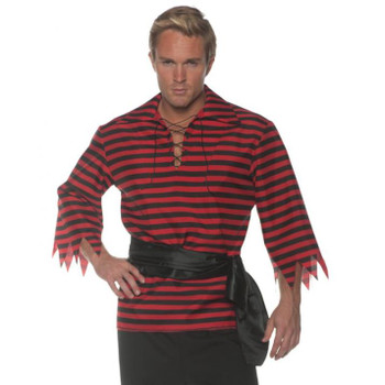Pirate Shirt Red and Black | Pirates | Costume Pieces