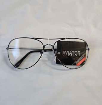 Clear Lens Aviator Glasses | Glasses and Sunglasses