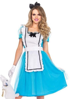 Alice in Wonderland Classic Costume | Alice in Wonderland | Womens Costumes