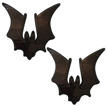Neva Nude Large Bat Sequin Pasties | Festivals | Applications and Prosthetics